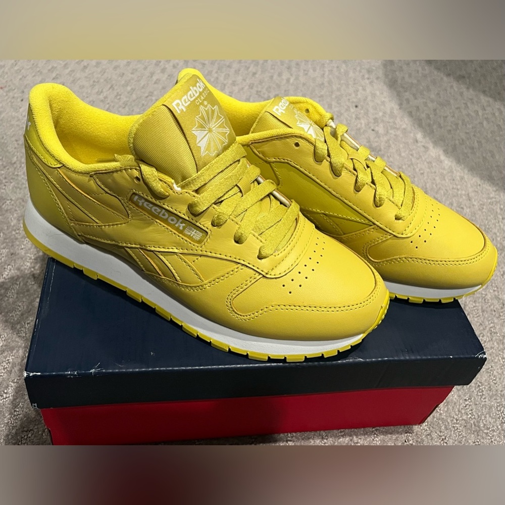 Reebok Women's Yellow Sneakers